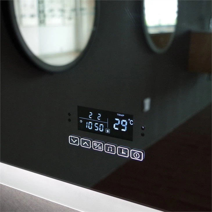 restroom mirror with lights2