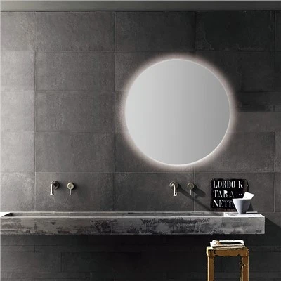 Specchio Led Bagno Moderno Argento
